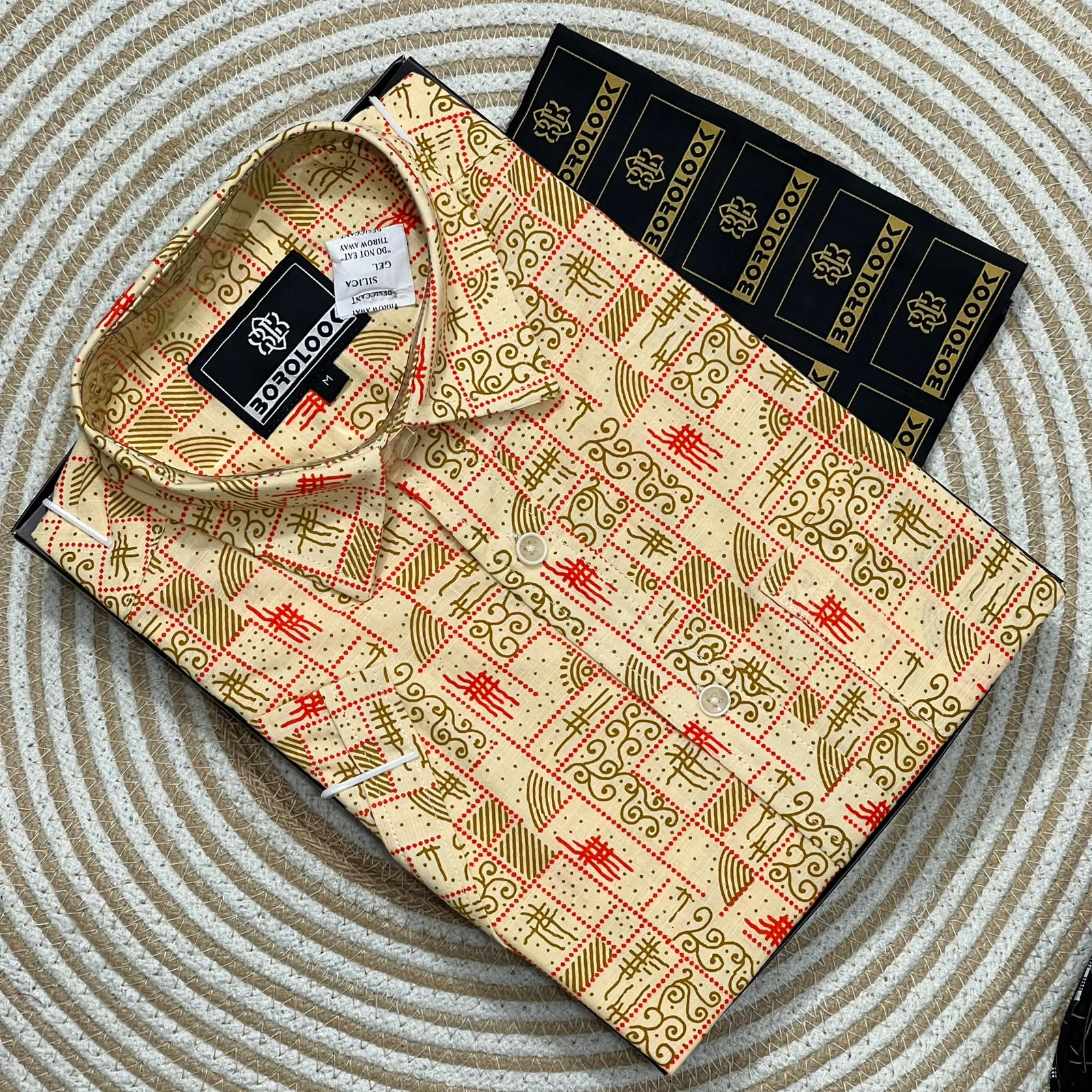 ফ্লোরাল প্রিন্টেড হাফ শার্ট আর্ট-৫