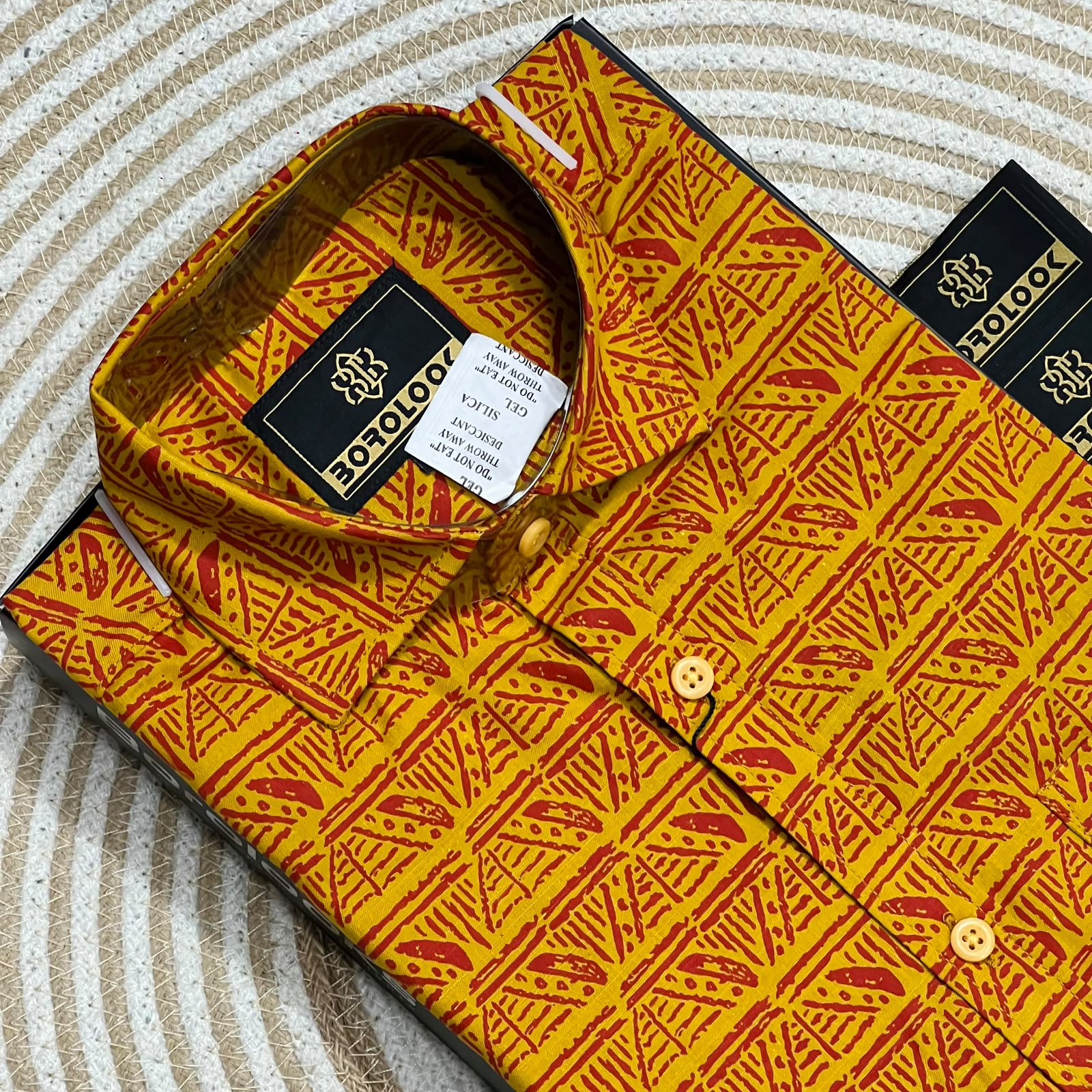 ফ্লোরাল প্রিন্টেড হাফ শার্ট আর্ট-৭ - Image 2