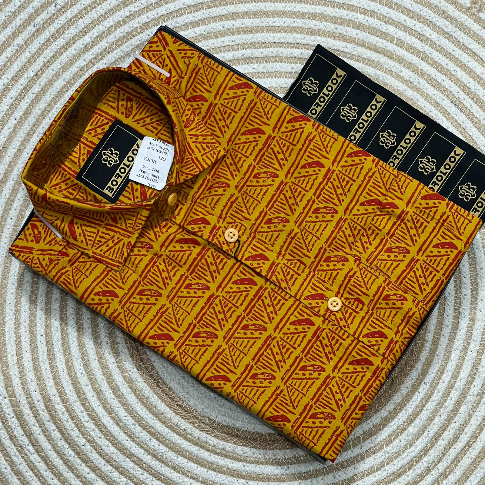 ফ্লোরাল প্রিন্টেড হাফ শার্ট আর্ট-৭ - Image 3